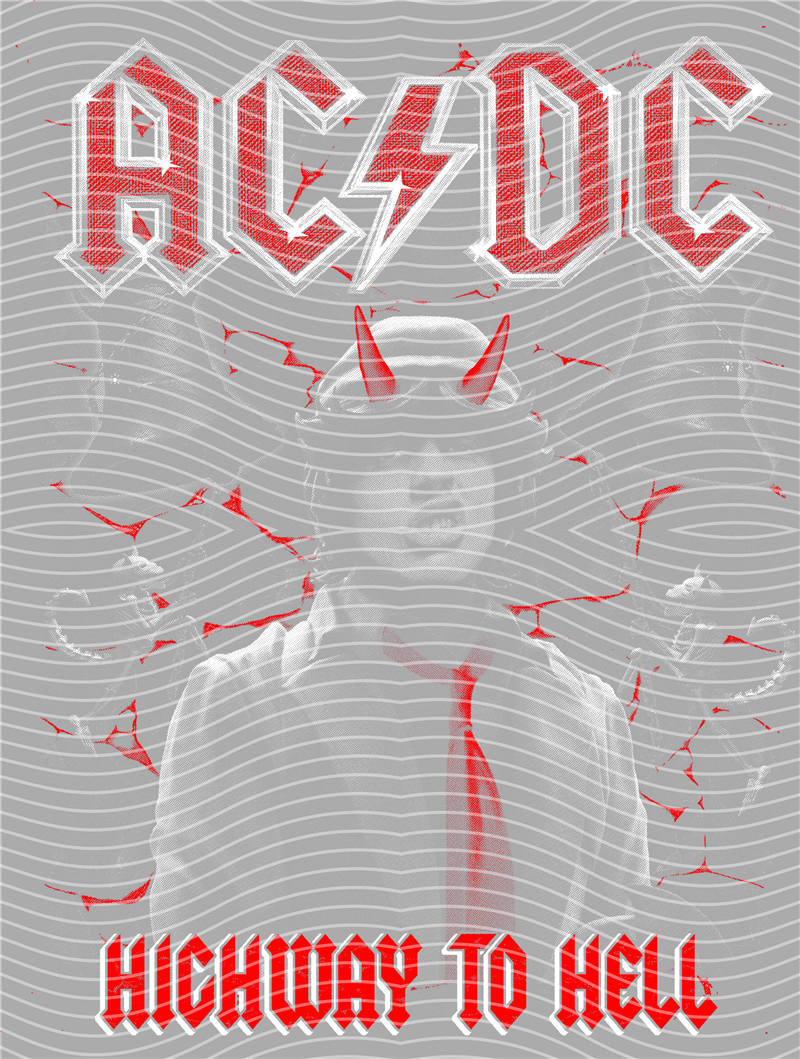 Metal band half tone-MB 350